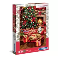 Navidad - junto a la chimenea 1000pz