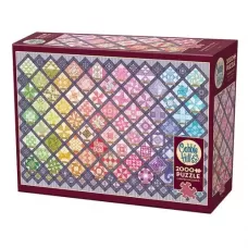 Cuadros bordados de colcha 2000pz