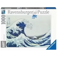 La Gran Ola de  Hokusai 1000pz