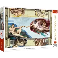 La Creación de Adán - Michelangelo 1000pz
